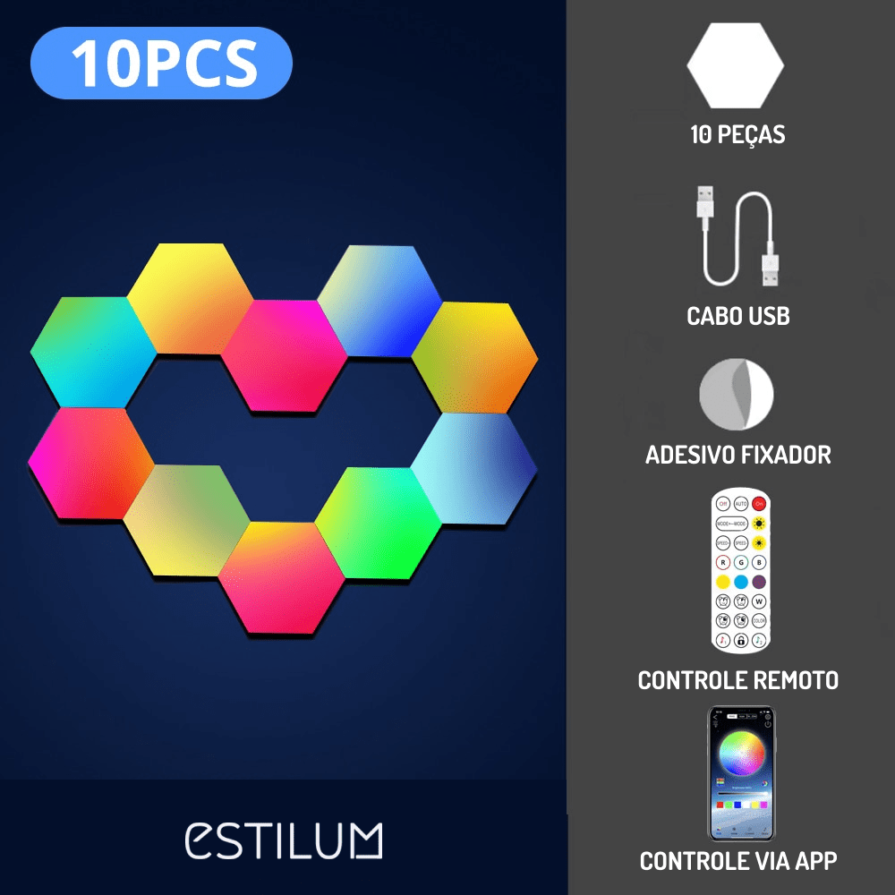 LED Hexagons - WiFi and RGB Control