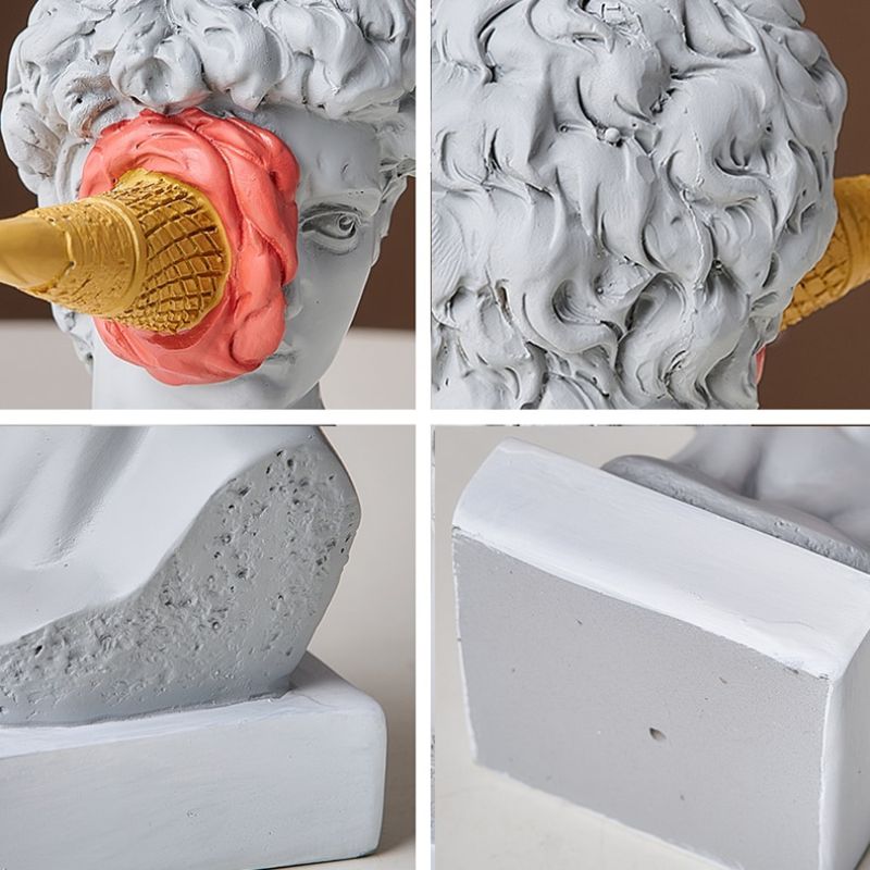 Michelangelo Ice Cream Statue