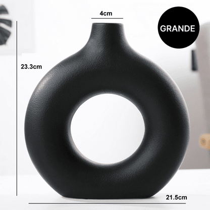 Nordic Circular Vase - Ceramic
