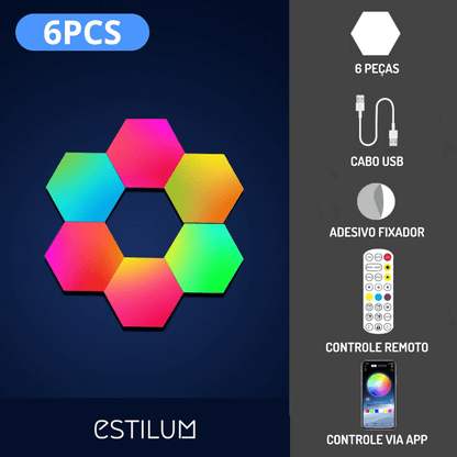 LED Hexagons - WiFi and RGB Control
