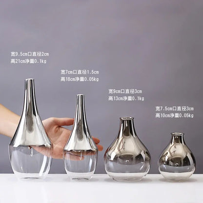 Modern Decorative Glass Plant Pot