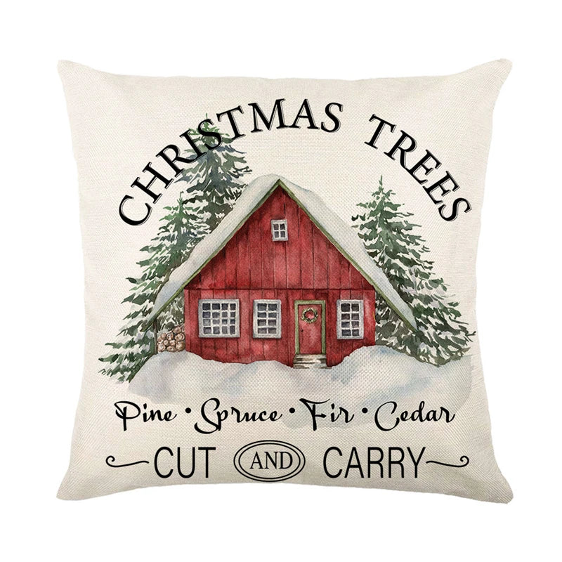 Christmas Cushion Cover 45x45cm