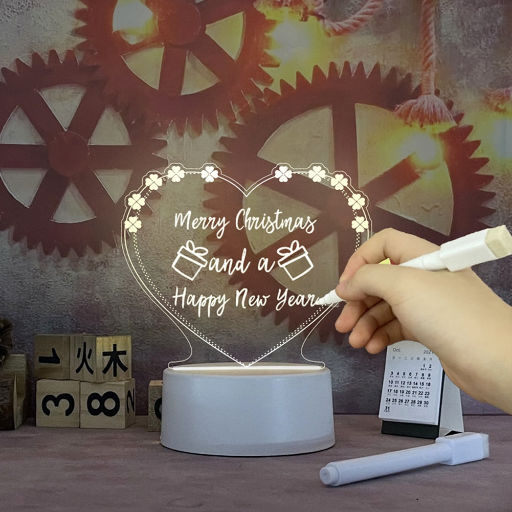 3D Creative Message Lamp
