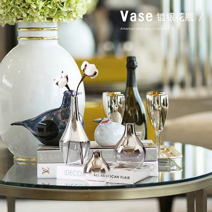 Modern Decorative Glass Plant Pot