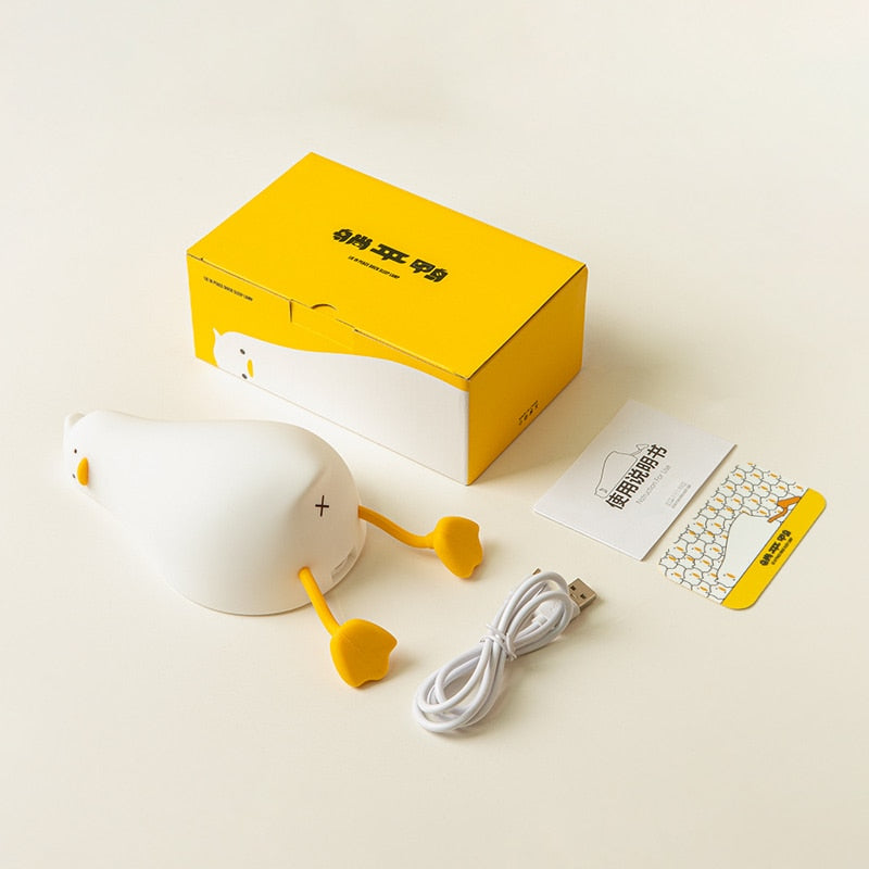 Silicone Duckling Lamp - Kids