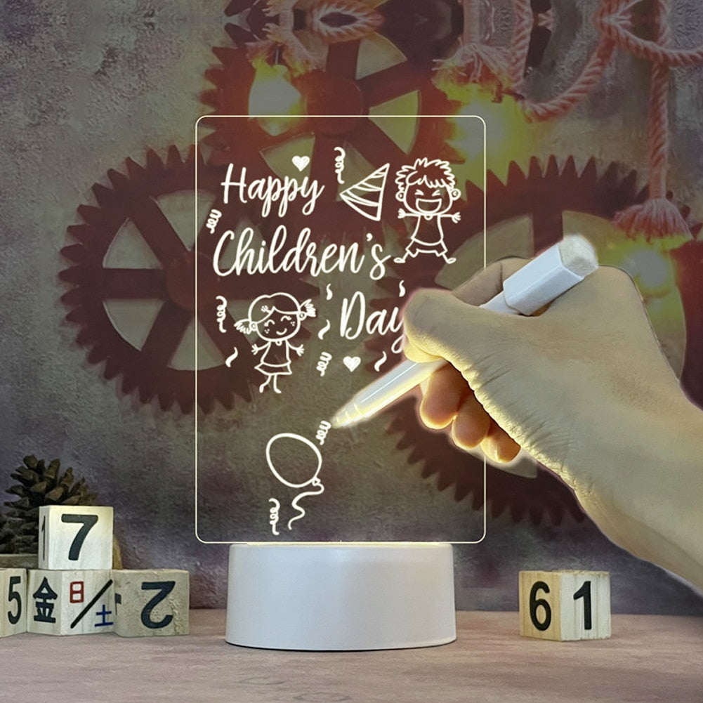 3D Creative Message Lamp