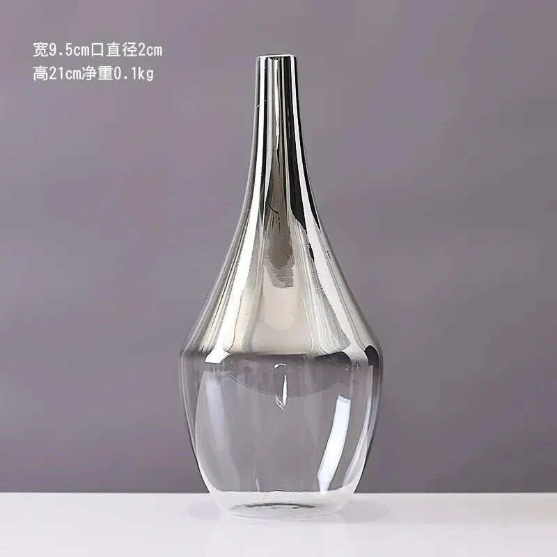 Modern Decorative Glass Plant Pot