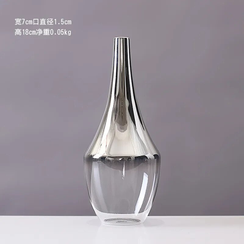 Modern Decorative Glass Plant Pot