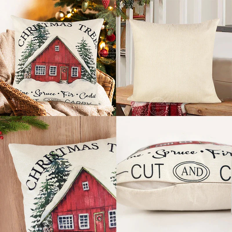 Christmas Cushion Cover 45x45cm